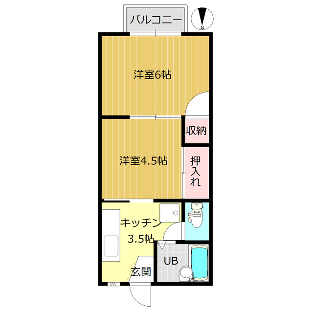 レピュート金山新の間取り