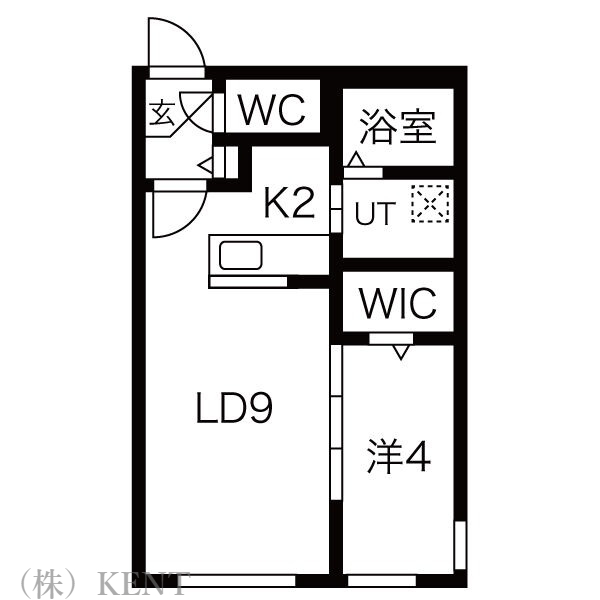 ガーディアン発寒の間取り