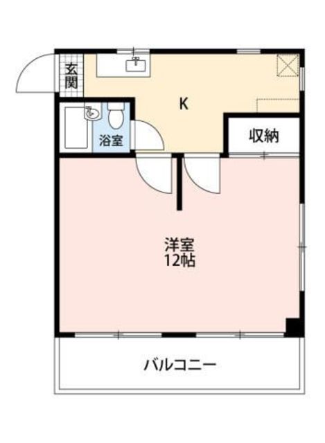 横浜市旭区万騎が原のマンションの間取り