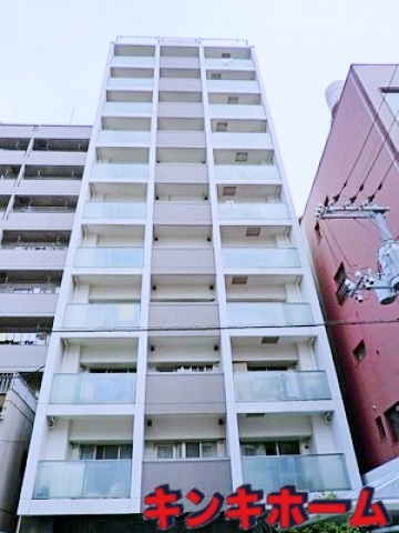 広島市中区猫屋町のマンションの建物外観