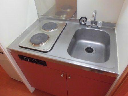 キッチン　電気コンロ