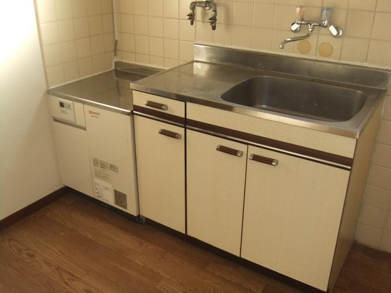 キッチン　キッチン　ガスコンロ設置型