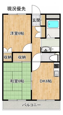 ヴィスナローカの間取り