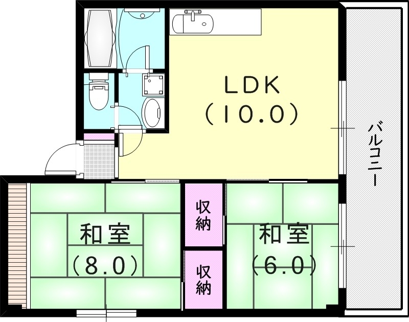 グランコート武庫之荘の間取り