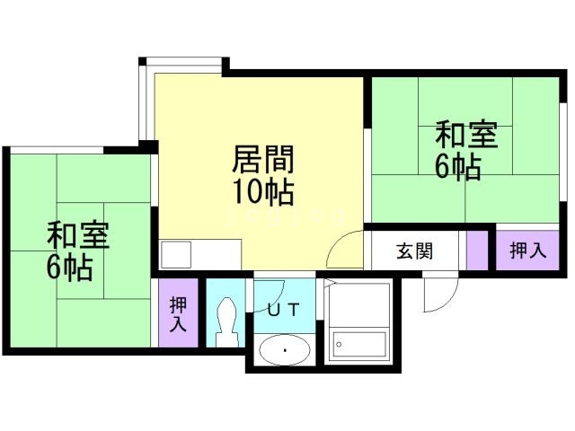 ピアコート平岡Ａの間取り