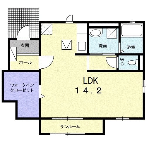 メゾン　ラフレシールＮの間取り