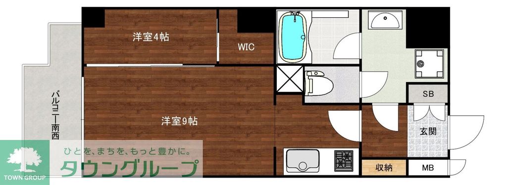 寿町マンション（仮称）の間取り