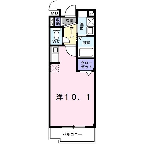 コンフォート・アザレア　２番館の間取り