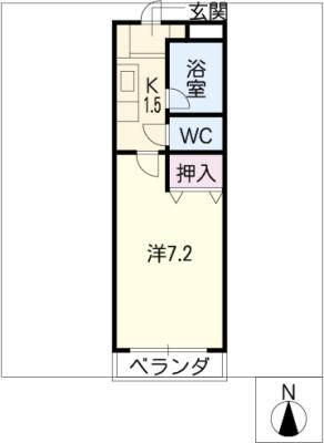 ベルエア２１の間取り