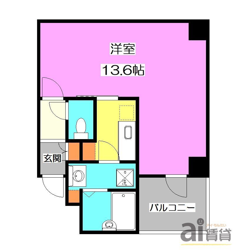 アクアタウンイーストIの間取り