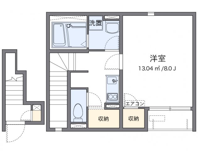 レオネクストエトワール小幡南の間取り