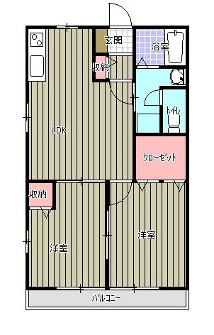 ハイムＫ＆Ｍの間取り