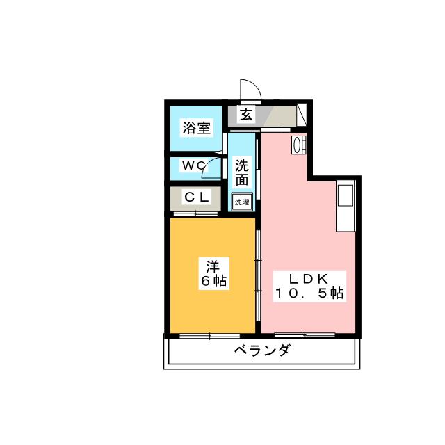 ラ・メゾン・Ｋの間取り