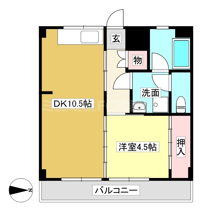愛三ハイツ_間取り_0