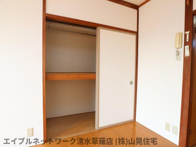 収納　たっぷりとした収納スペースです