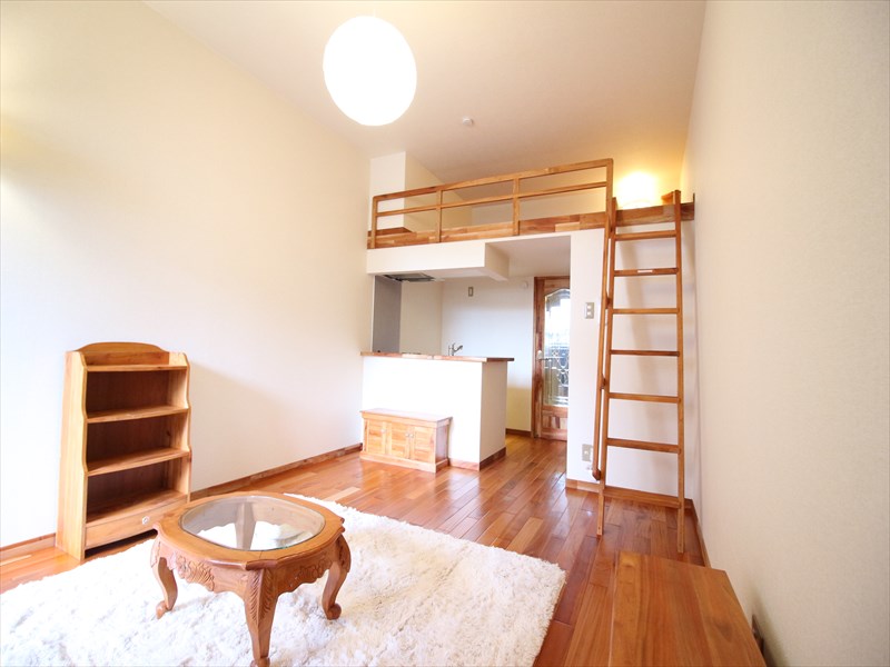 居室・リビング　居室：照明・エアコン＆無料レンタル家具付（写真は別室）