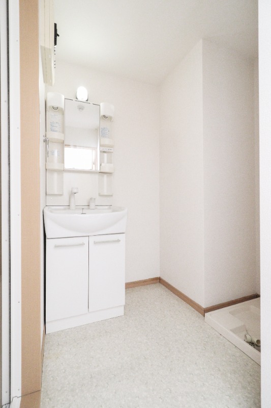 洗面設備　図面と現状に相違がある場合には現状を優先