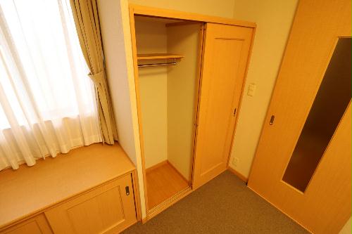 収納　大型クローゼットにより女性の方でも収納が安心！