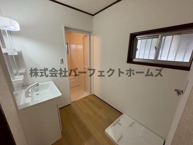 洗面設備　洗面所です