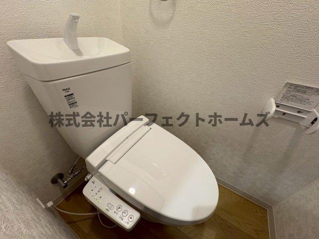 トイレ　ゆったりとした空間のトイレです