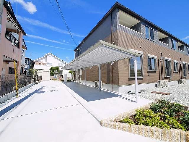 その他共有部分　ゆったりとした駐輪スペース