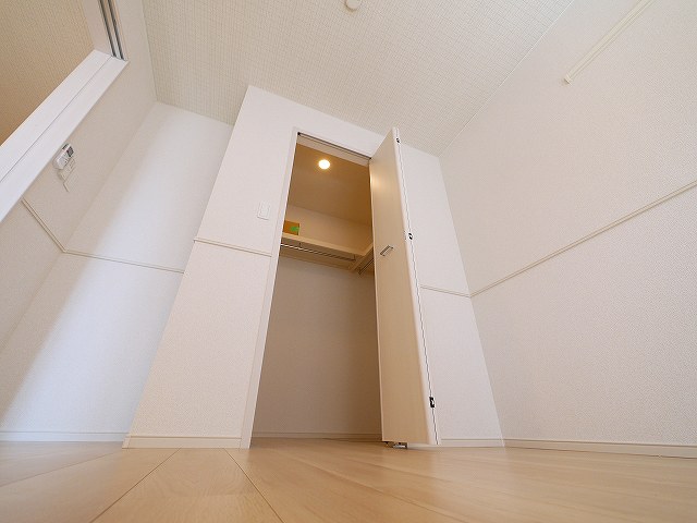 収納　大きなスペースがあり、収納には困りません