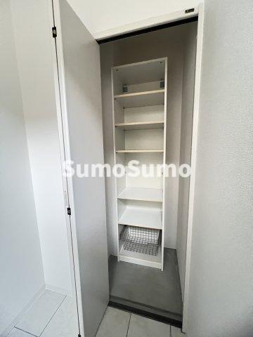 収納　収納のためのスペースです