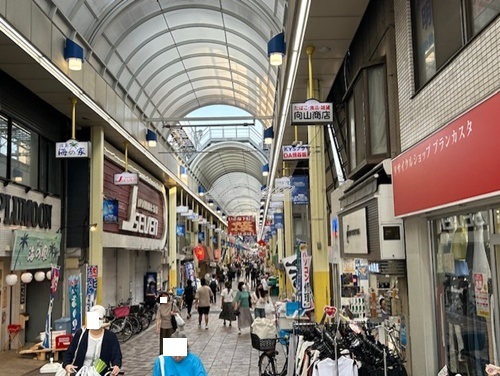 ショッピングセンター　横浜橋商店街（ショッピングセンター）まで599m