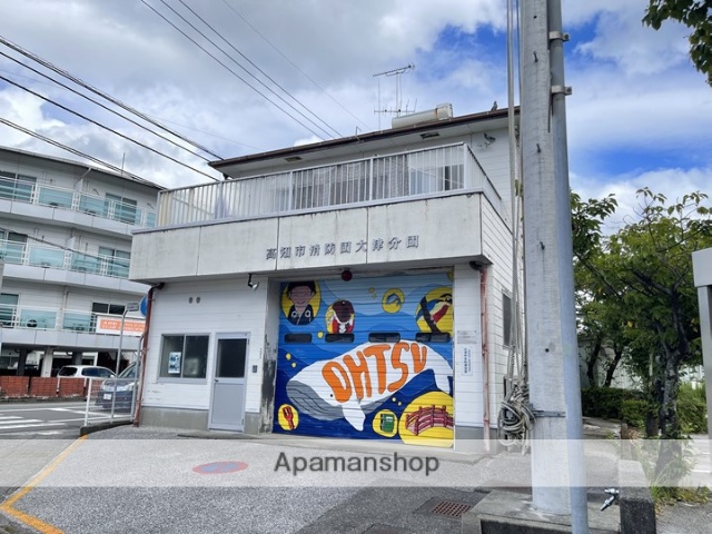 その他　高知市役所高知市消防局消防団本部大津分団（その他）まで448m