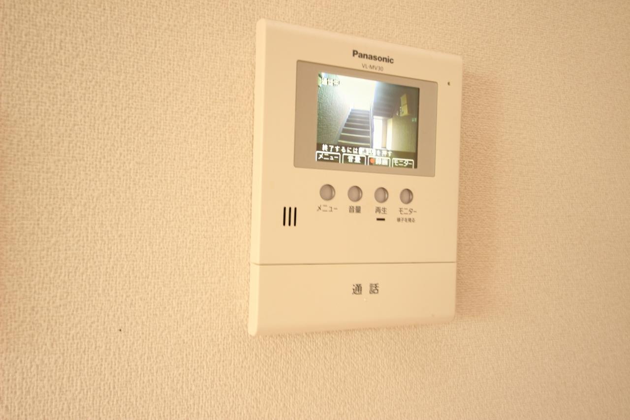 セキュリティ　カメラ付インターホンです