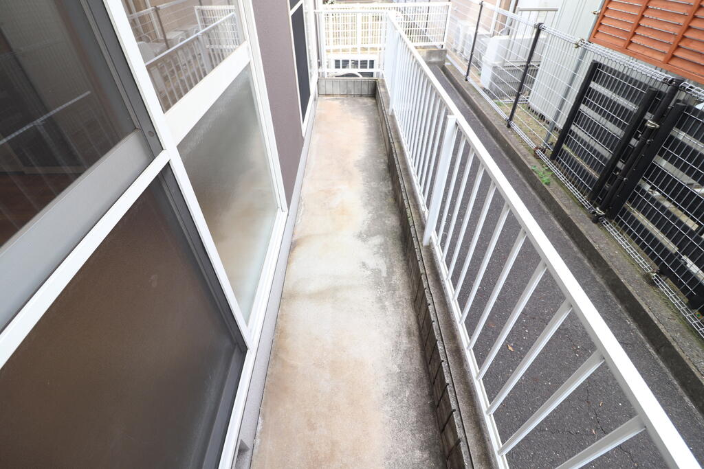 バルコニー　バルコニーも広い♪