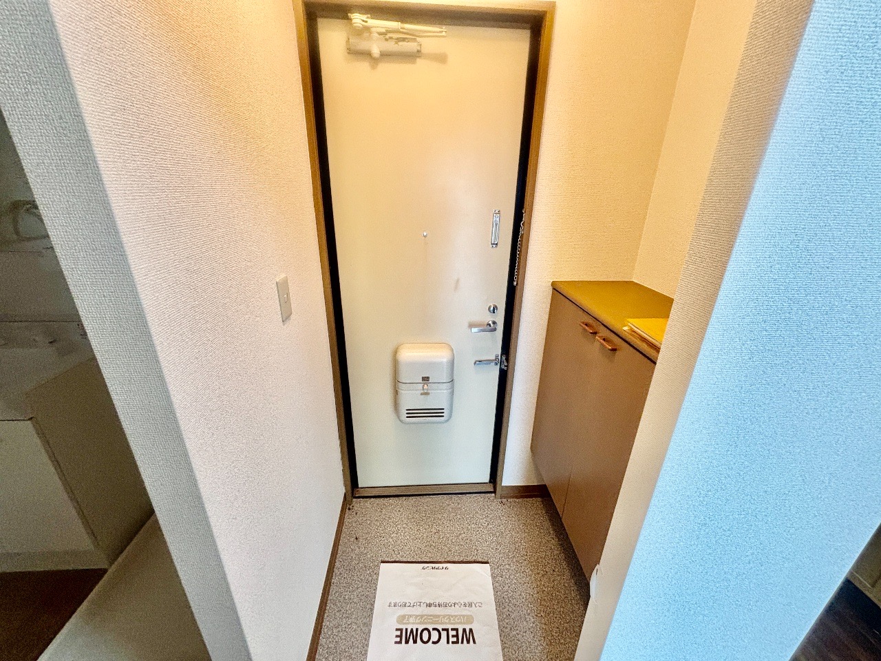 玄関　玄関部分・シューズボックス付きです♪