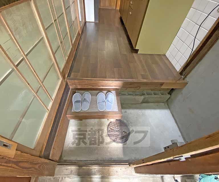 玄関　日常使いの玄関です。