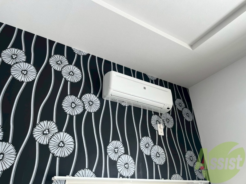 その他設備　エアコンが設置してありますので、寒暖対策もばっちり。