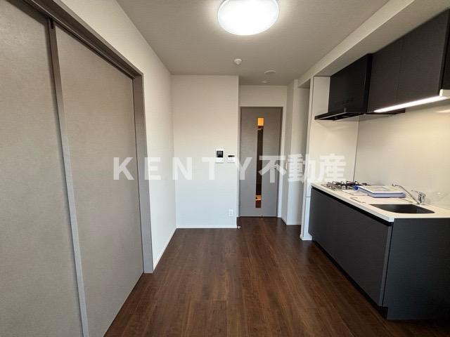 キッチン　コンパクトなキッチンで掃除もラクラク