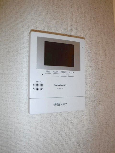 セキュリティ　モニター付きインターホン