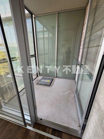 バルコニー　落ち着いた時間を過ごせるバルコニーです