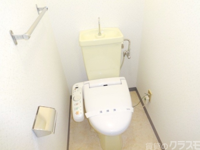 トイレ　トイレも綺麗にお使いいただけます♪