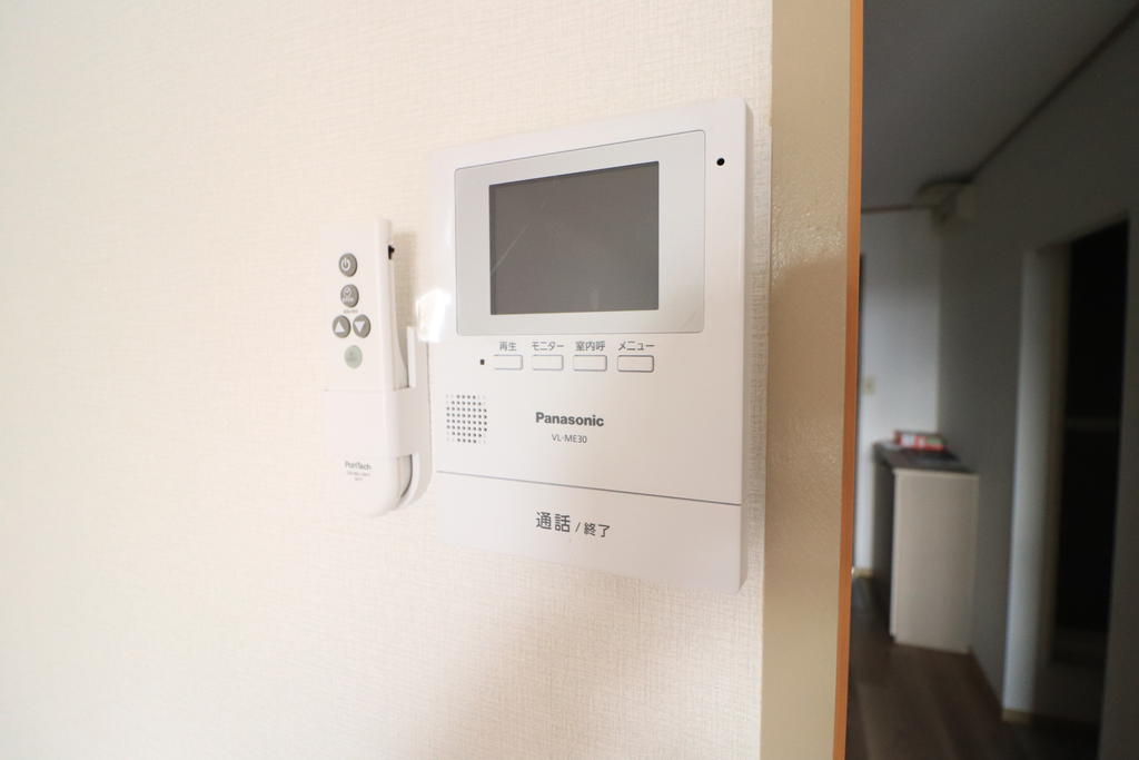 セキュリティ　TVモニターホンです♪