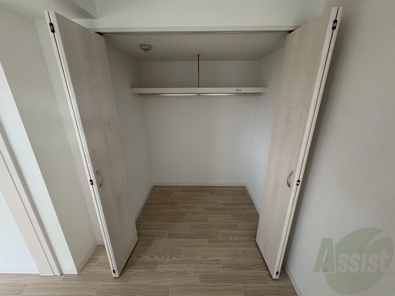 収納　収納もバッチリあるのでお部屋が片付きますよ！