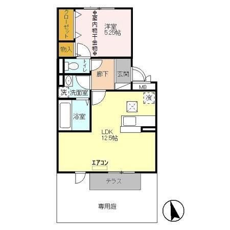 パンフレールの間取り