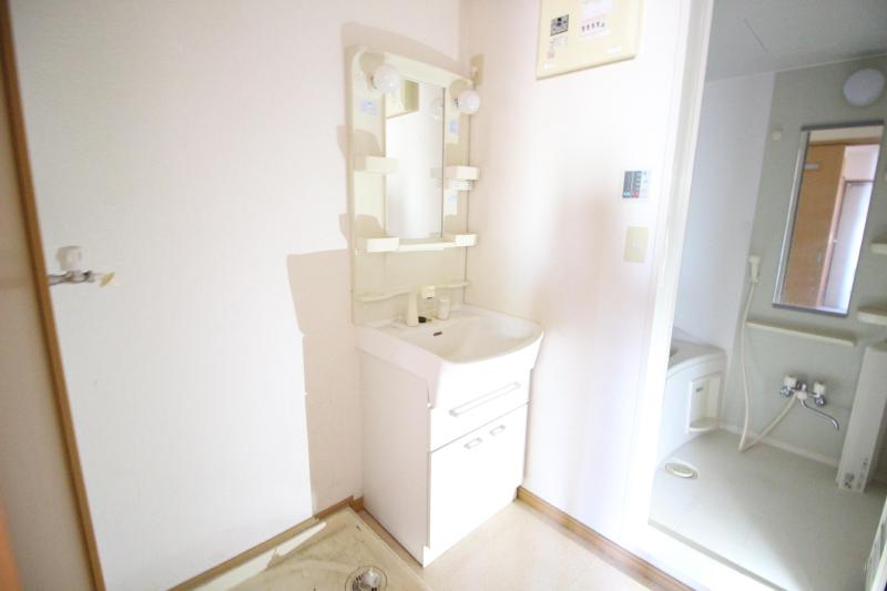 洗面設備　1　シャワー洗面台付き