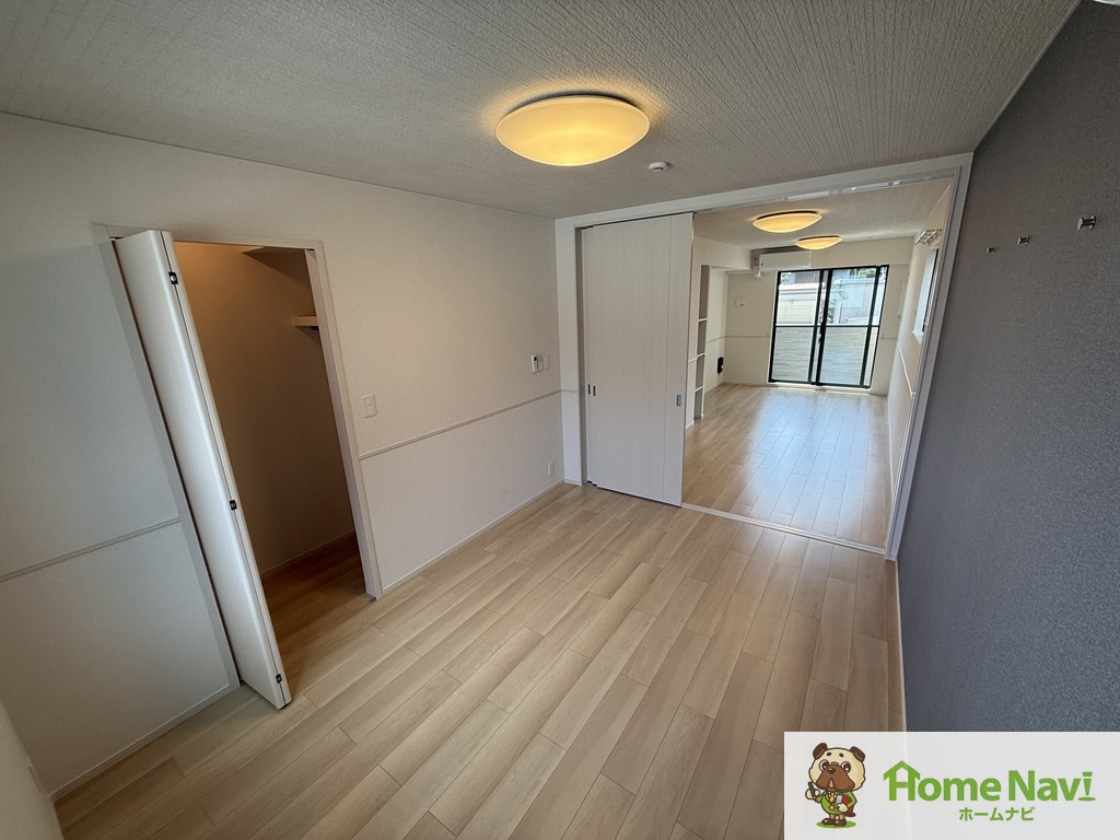 収納　大きな収納で荷物もすっきり片付きます。