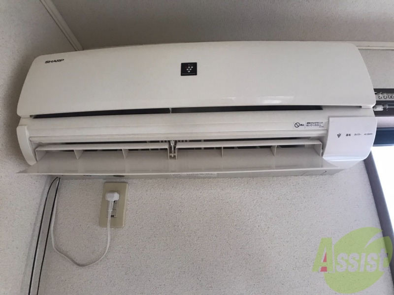 その他設備　ちゃんとエアコンもついているので、安心してくださいね。