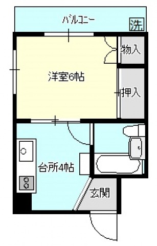 西原ビルの間取り