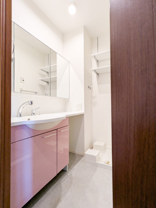 洗面設備　図面と現状に相違がある場合には現状を優先