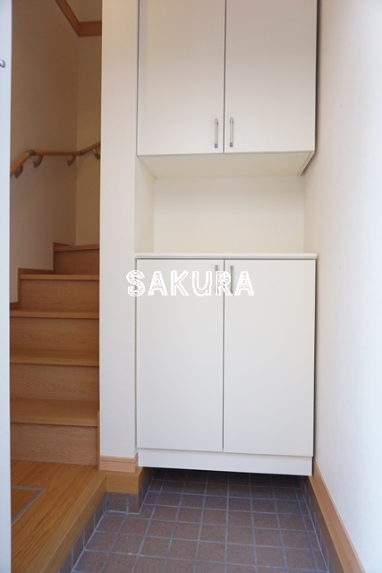 玄関　大容量のシューズボックス♪