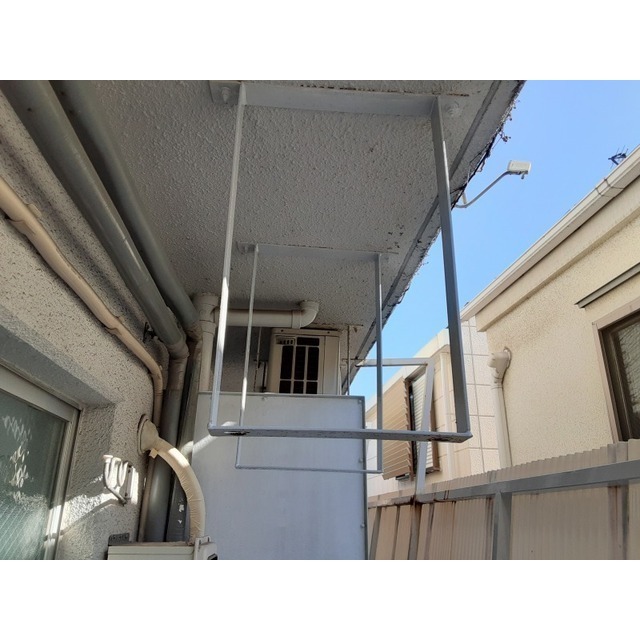 バルコニー　洗濯物干せます