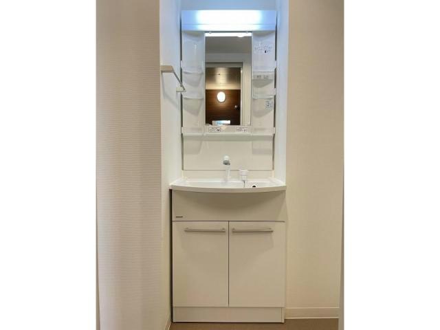 洗面設備　写真は他の号室です