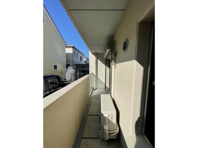 バルコニー　写真は他の号室です